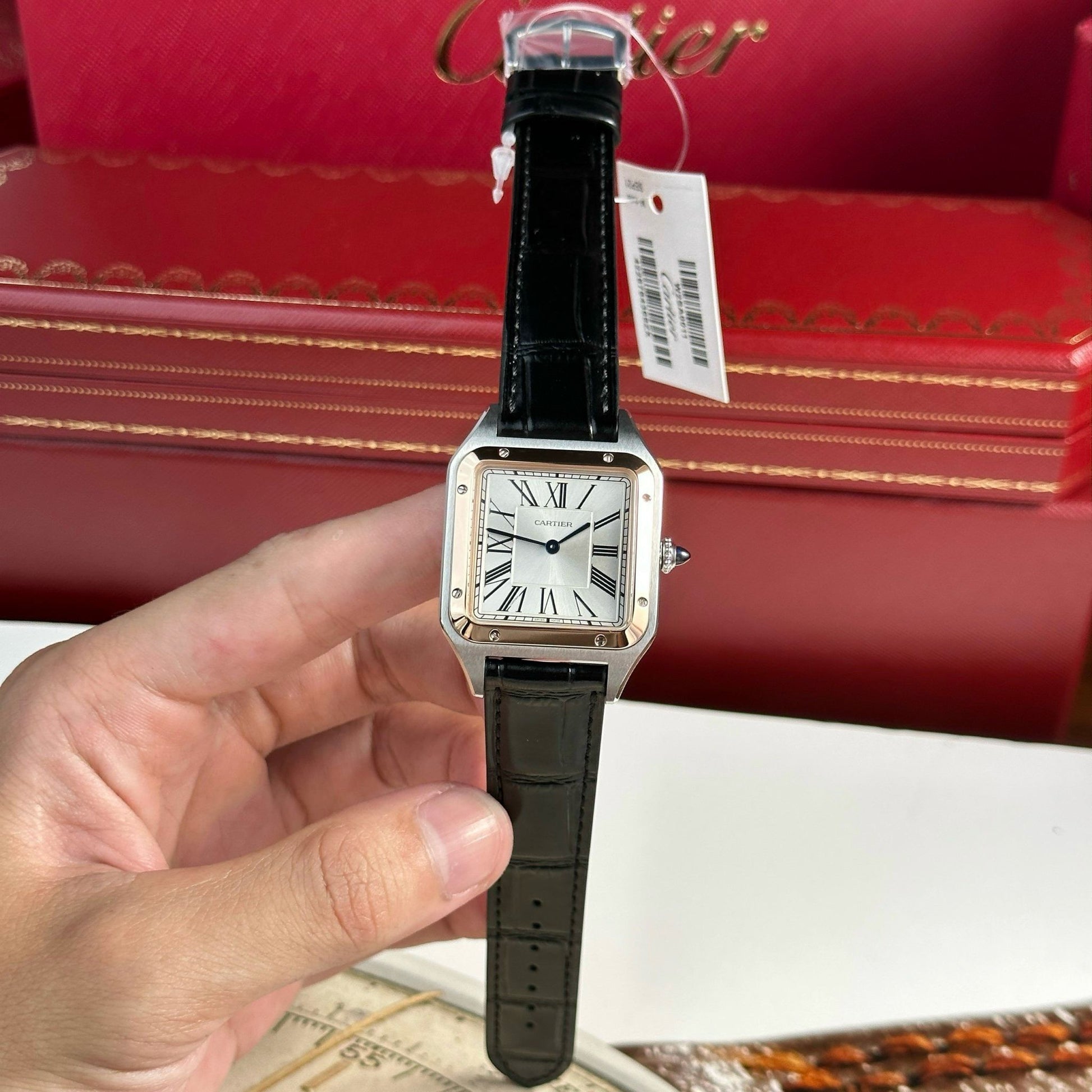 CARTIER SANTOS DUMONT 31 MM - Montre Cartier - Homme - VEM673