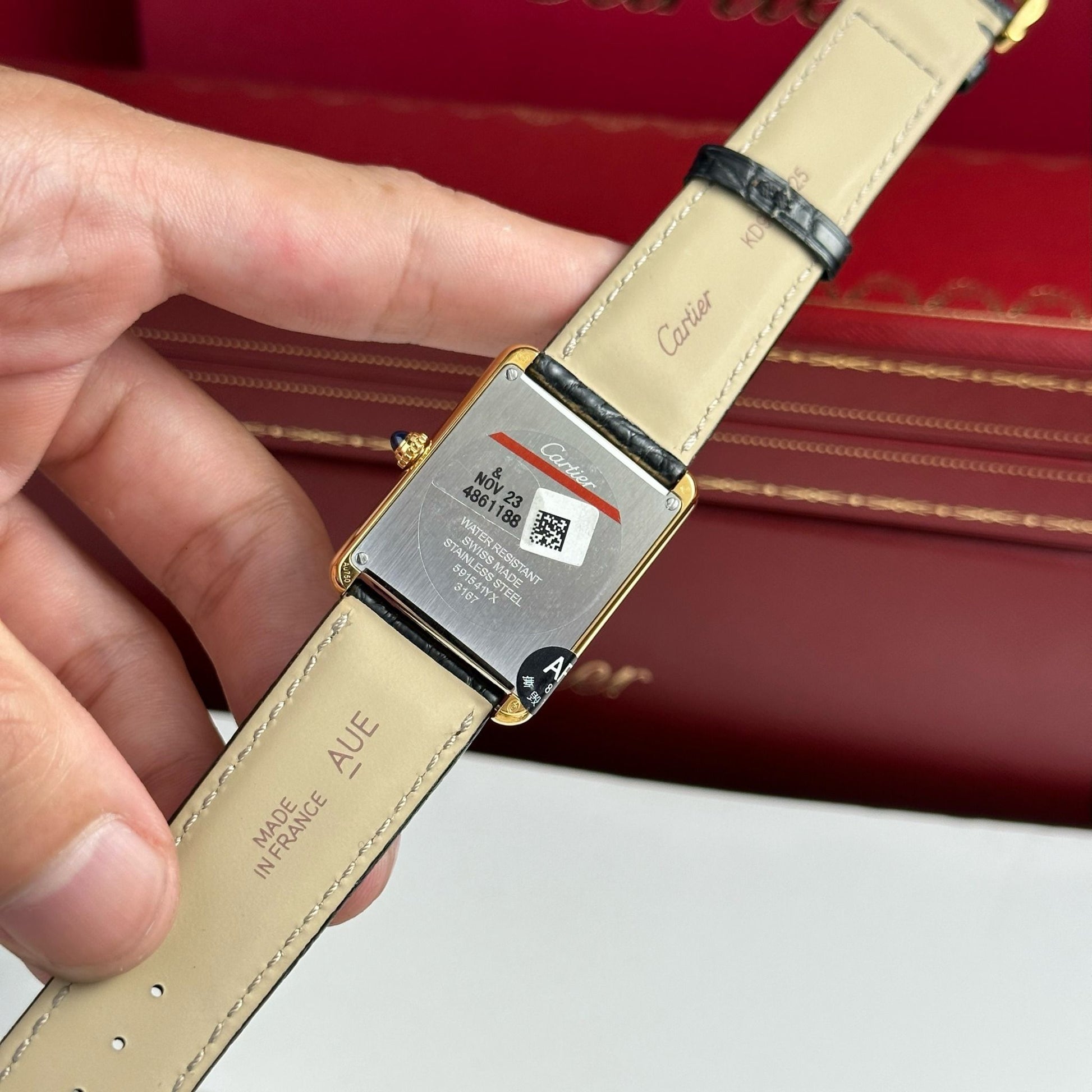 CARTIER TANK 31 MM - Montre Cartier - Homme - VEM663