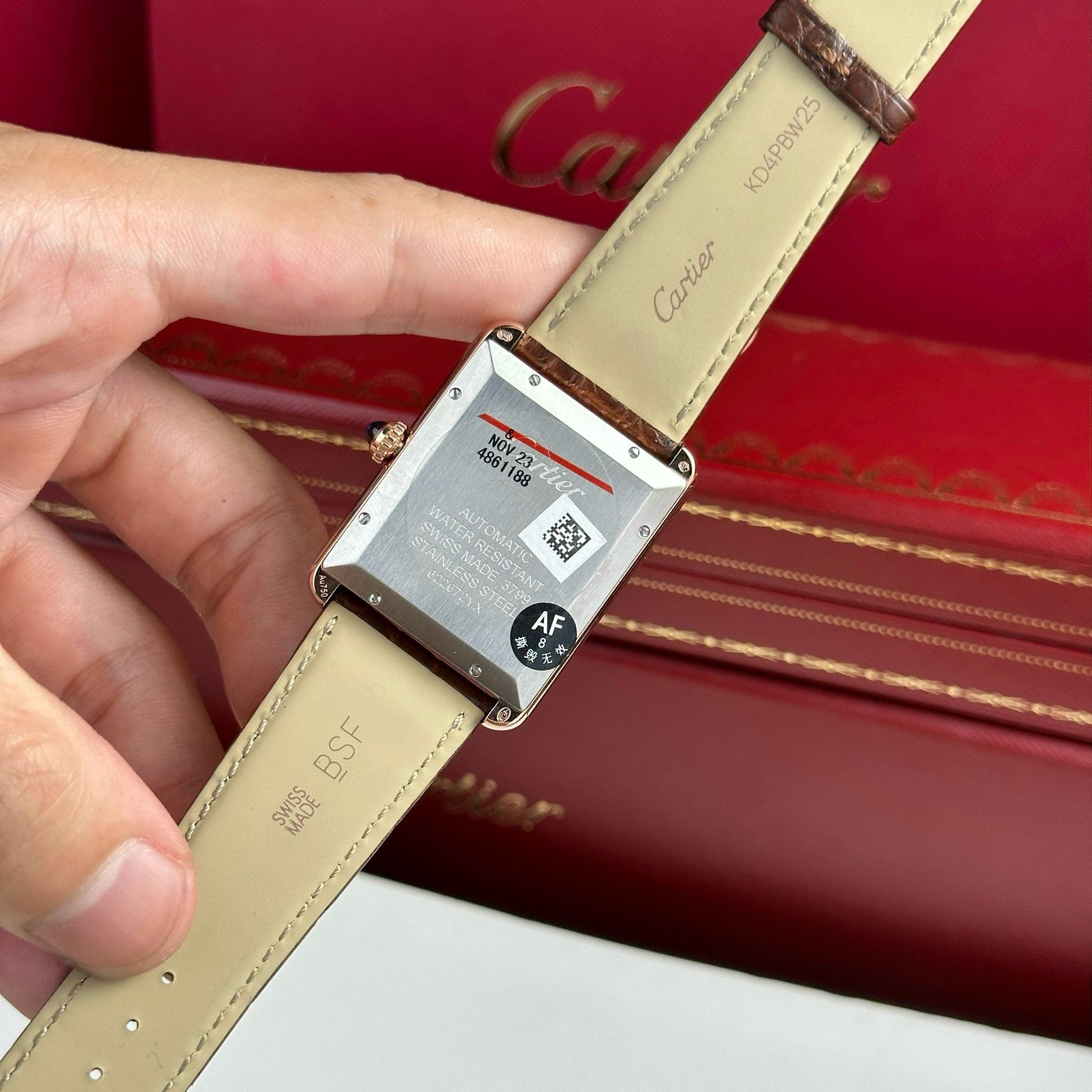 CARTIER TANK 31 MM - Montre Cartier - Homme - VEM664