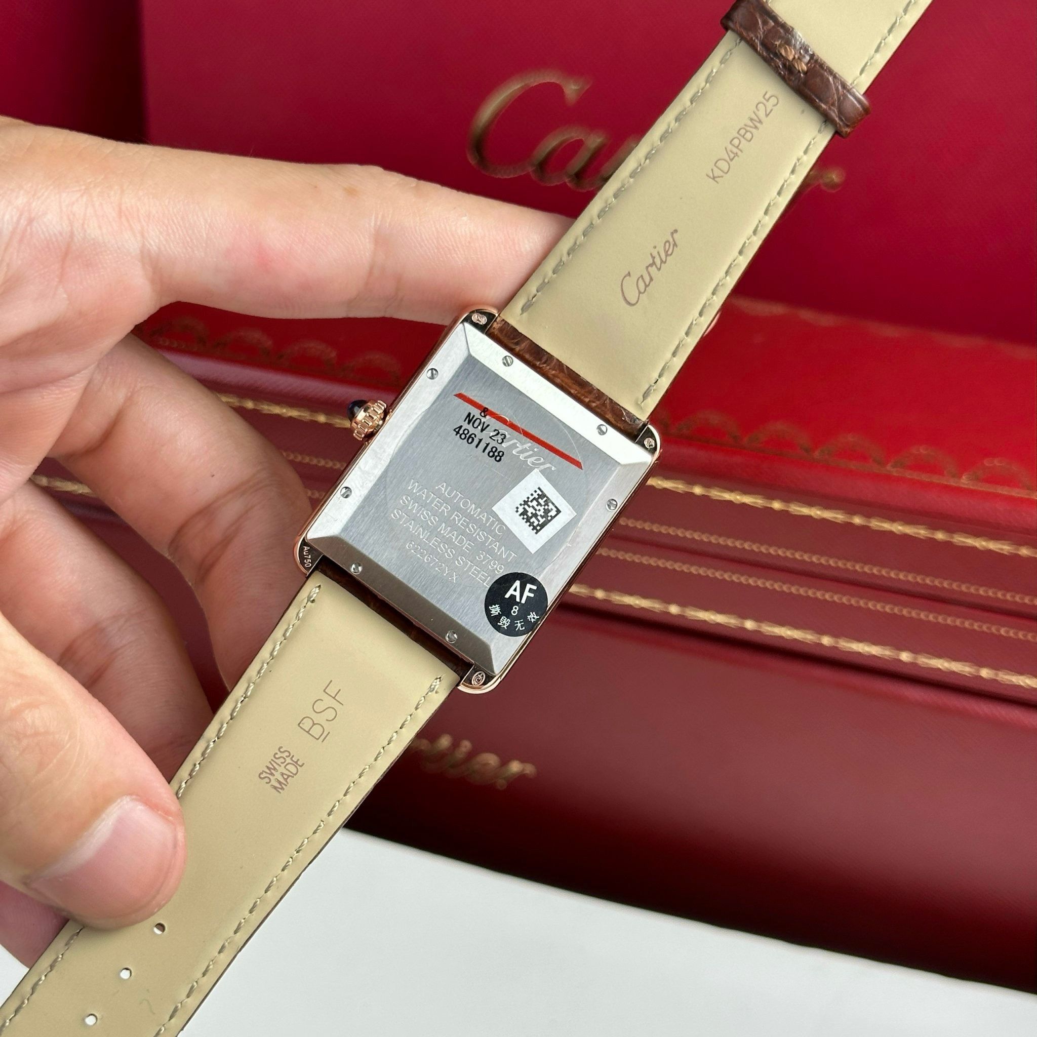 CARTIER TANK 31 MM - Montre Cartier - Homme - VEM664