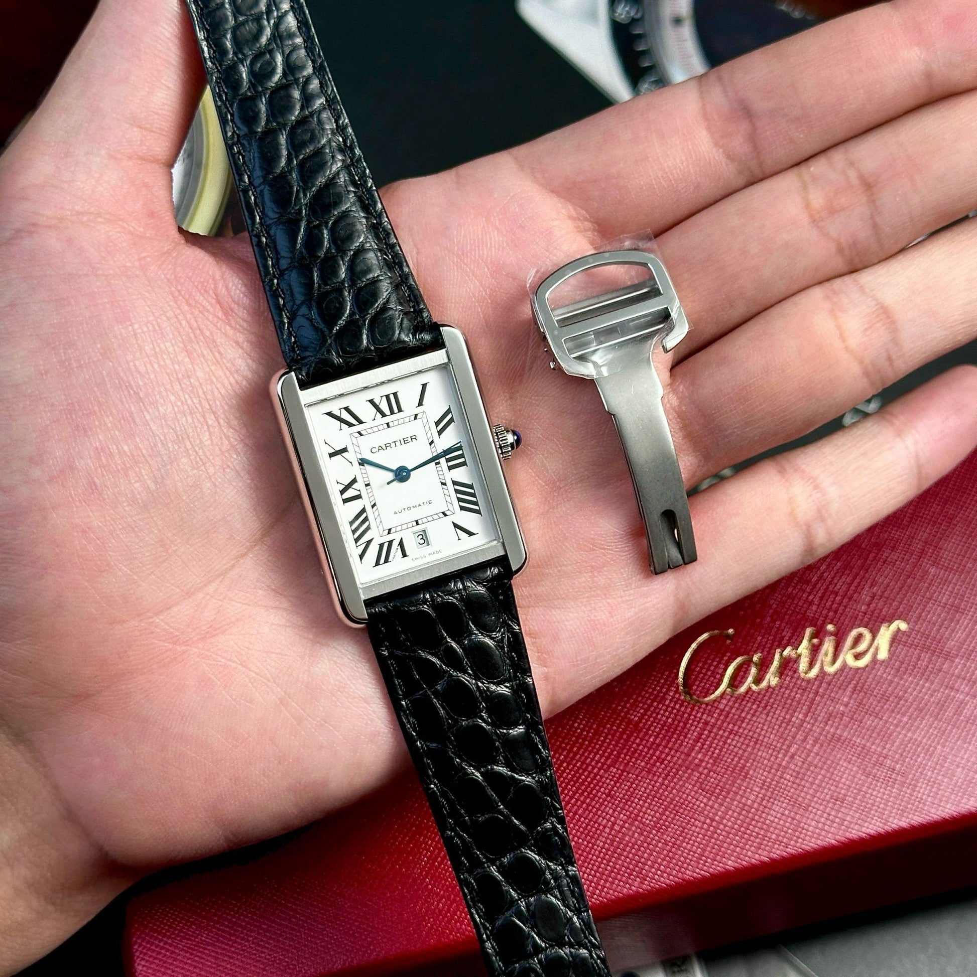 CARTIER TANK 31 MM - Montre Cartier - Homme - VEM667