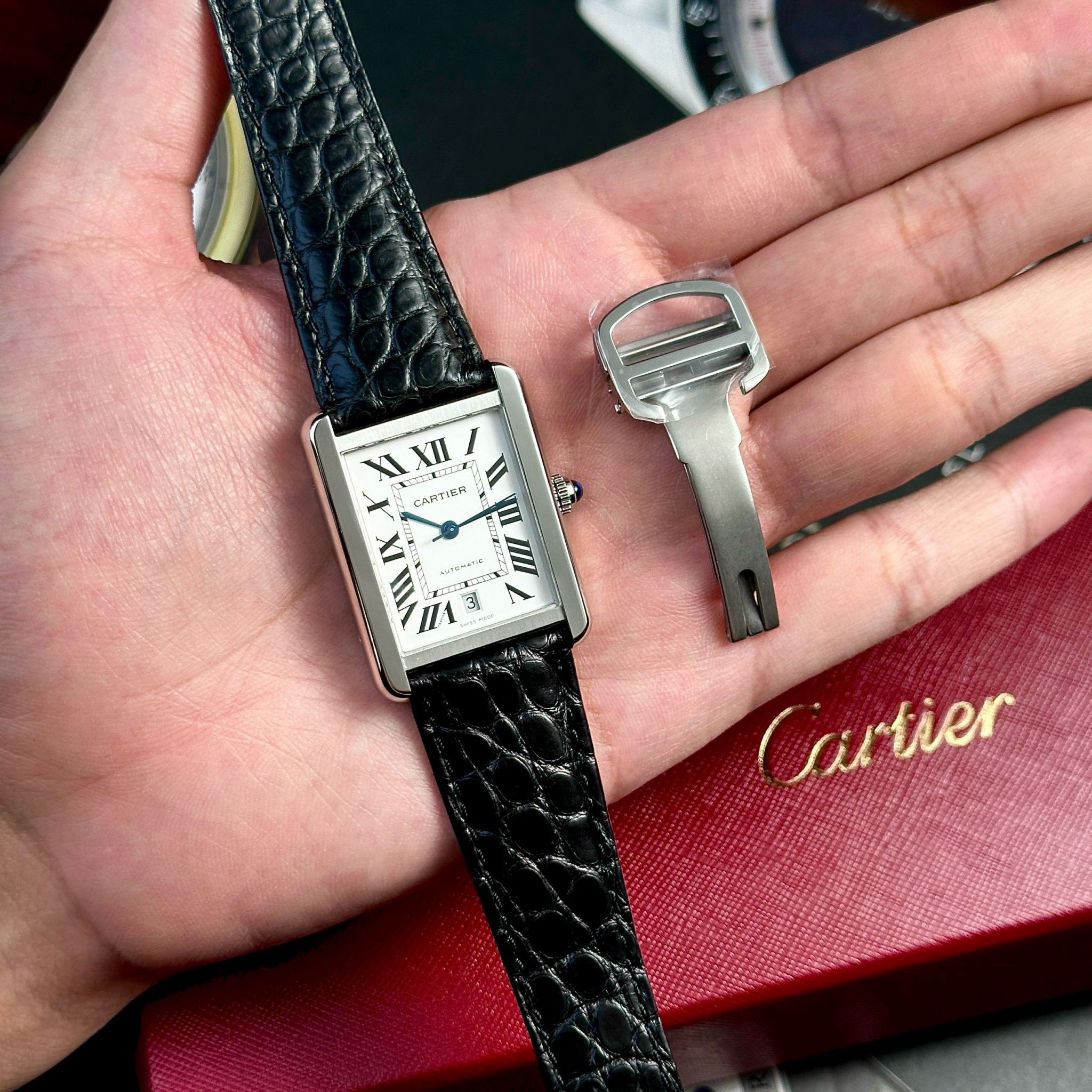 CARTIER TANK 31 MM - Montre Cartier - Homme - VEM667