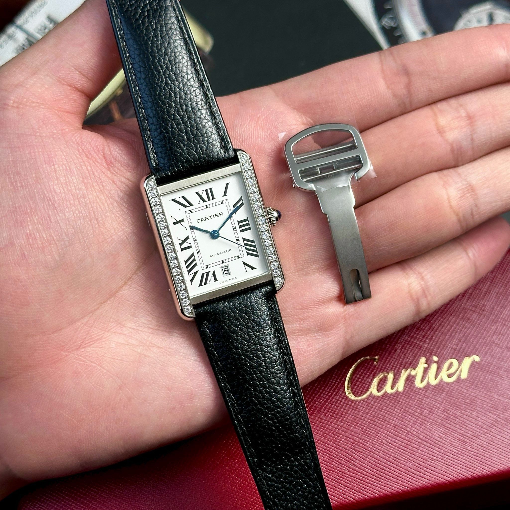 CARTIER TANK 31 MM - Montre Cartier - Homme - VEM666