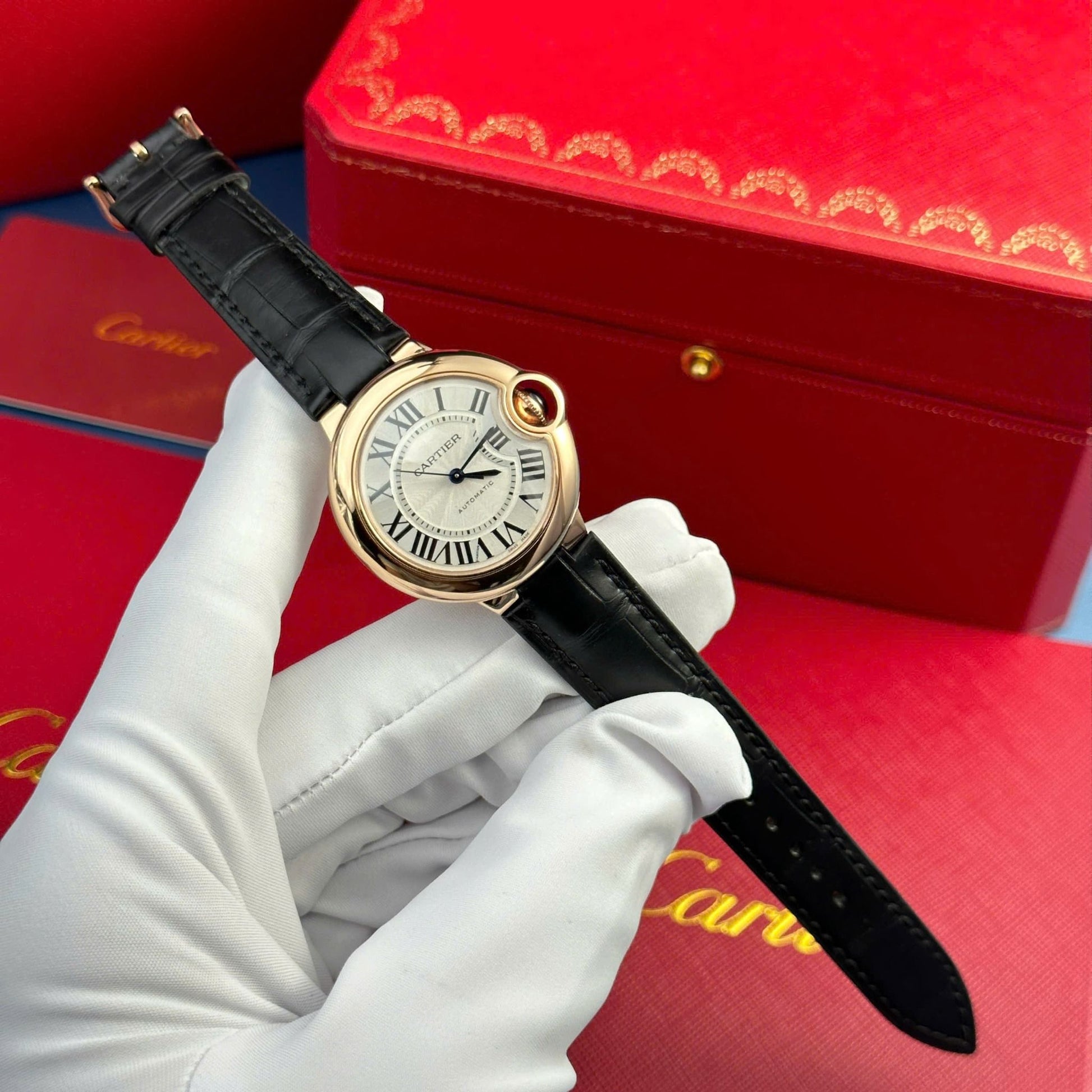 CARTIER BALLON BLEU DE 33 MM - Montre Cartier - Femme - VEM745