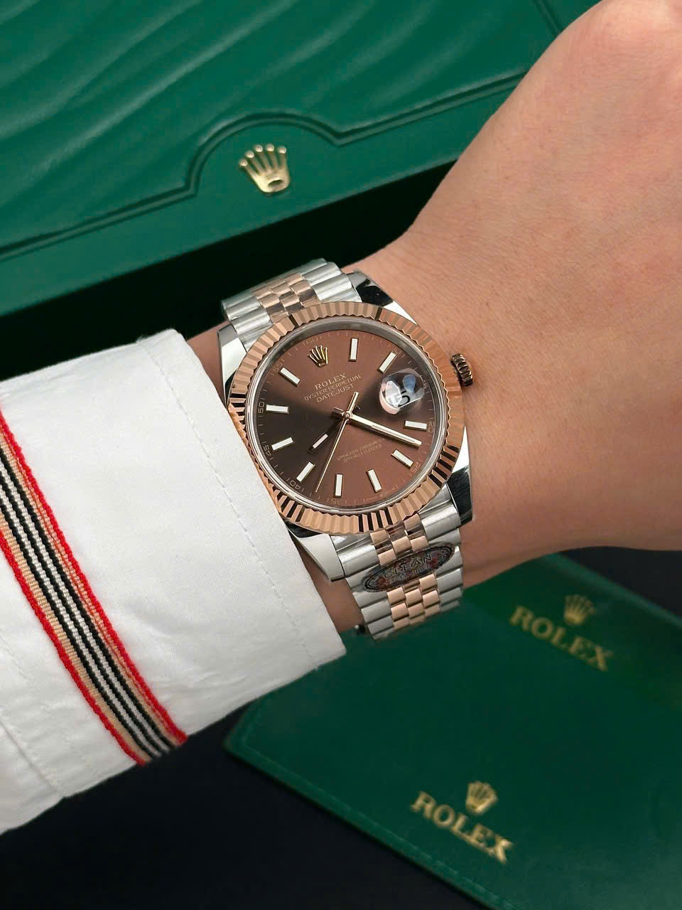 Rolex DateJust 126331 Cadran chocolat 41mm
