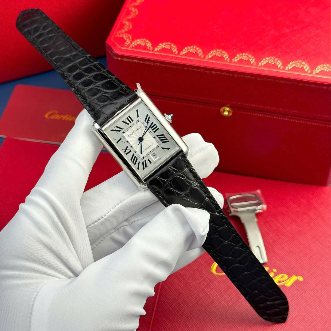 CARTIER TANK 31 MM - Montre Cartier - Homme - VEM662