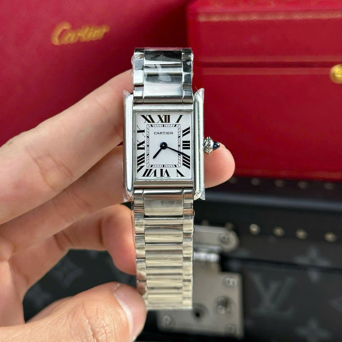 CARTIER TANK 22 MM - Montre Cartier - Femme - VEM713