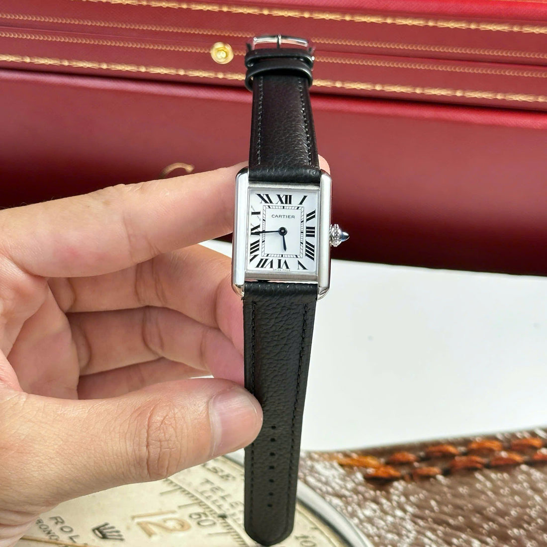 CARTIER TANK 22 MM - Montre Cartier - Femme - VEM711
