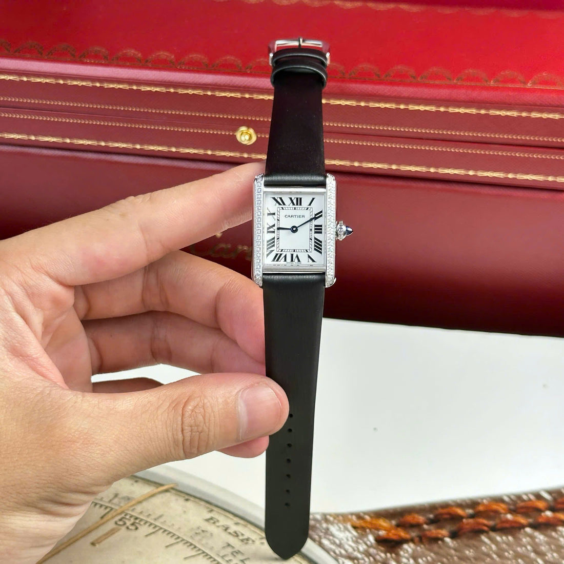 CARTIER TANK 22 MM - Montre Cartier - Femme - VEM712