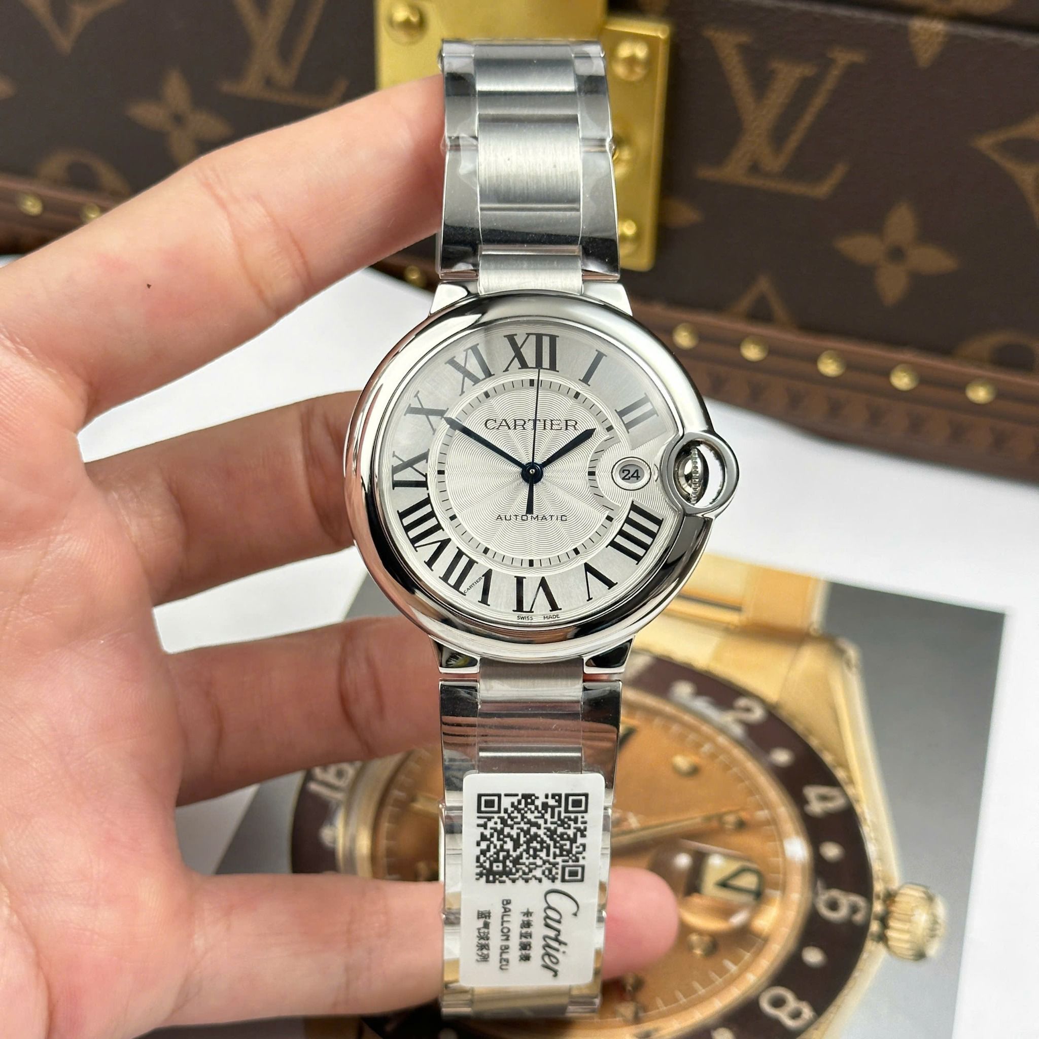 CARTIER BALLON BLEU DE 40 MM - Montre Cartier - Homme - VEM701