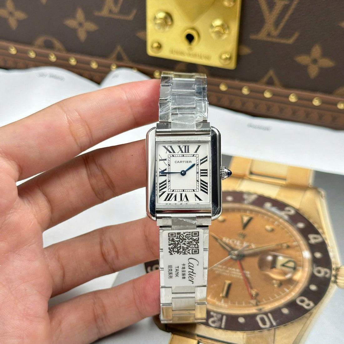 CARTIER TANK 25 MM - Montre Cartier - Femme - VEM710