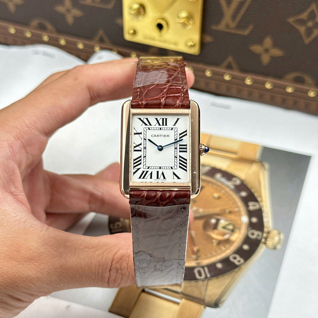 CARTIER TANK 27 MM - Montre Cartier - Femme - VEM706