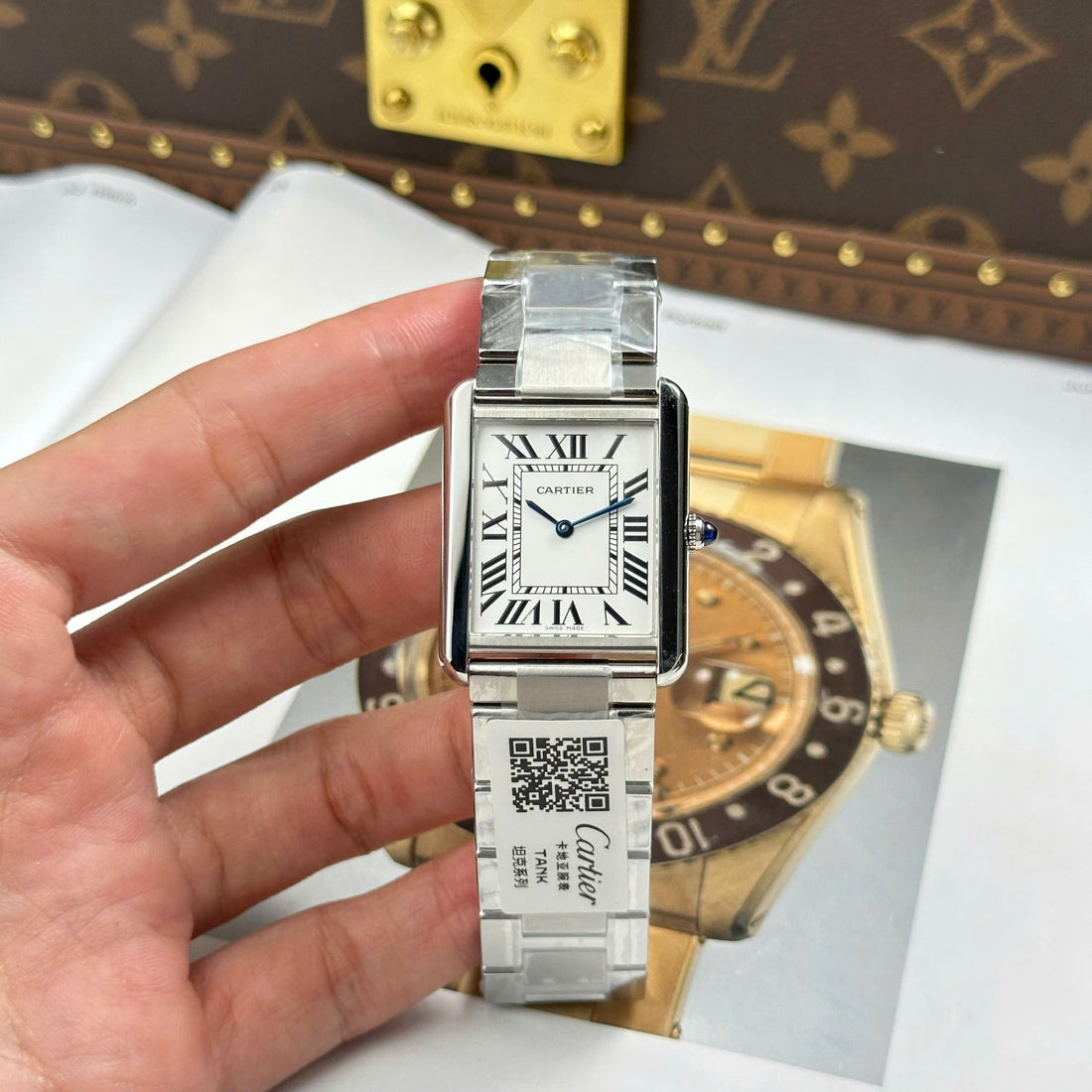 CARTIER TANK 27 MM - Montre Cartier - Femme - VEM674
