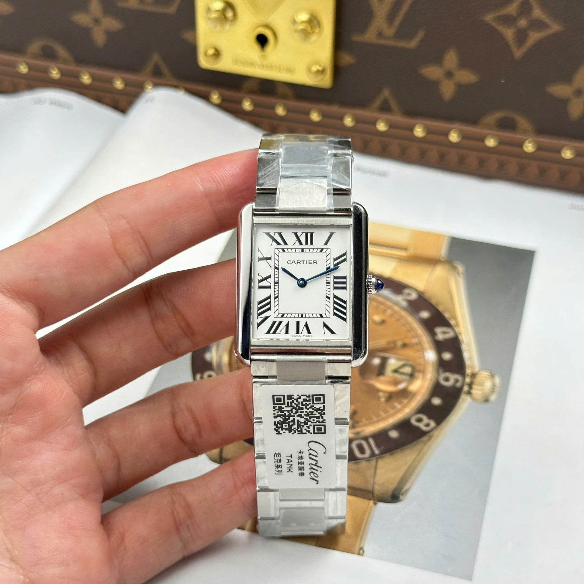 CARTIER TANK 27 MM - Montre Cartier - Femme - VEM674