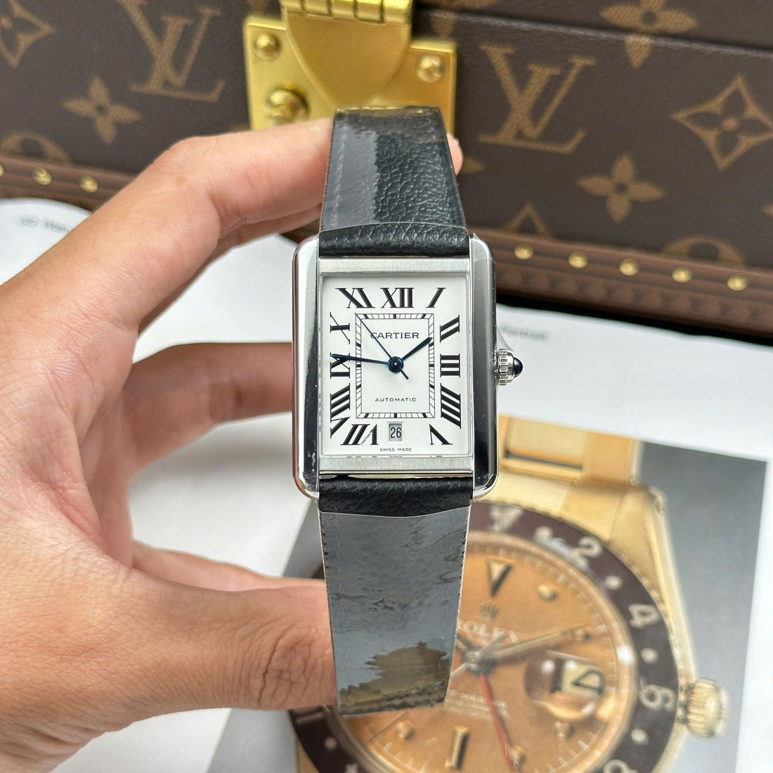 CARTIER TANK 31 MM - Montre Cartier - Homme - VEM665