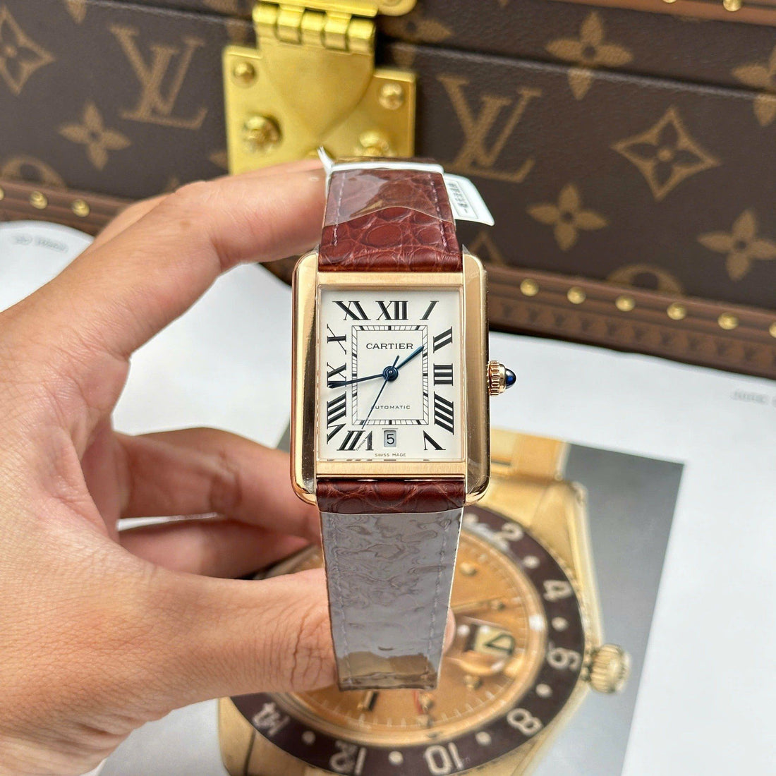 CARTIER TANK 31 MM - Montre Cartier - Homme - VEM669