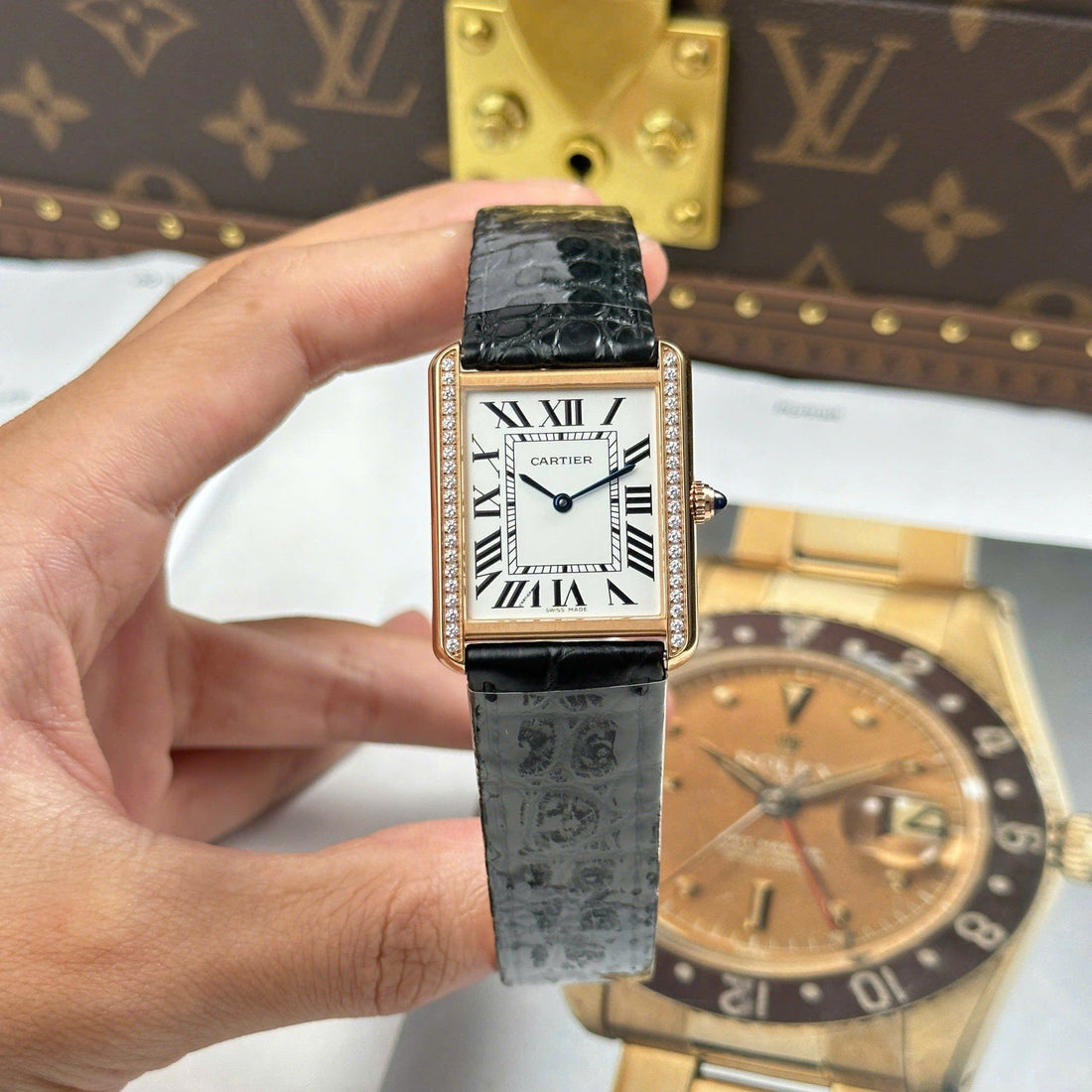 CARTIER TANK 27 MM - Montre Cartier - Femme - VEM705