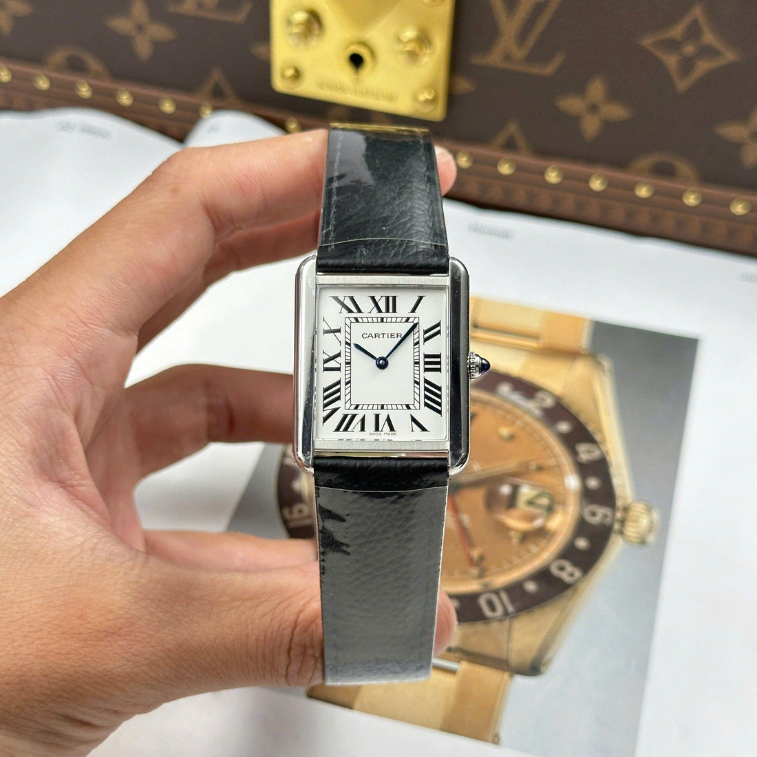 CARTIER TANK 27 MM - Montre Cartier - Femme - VEM708