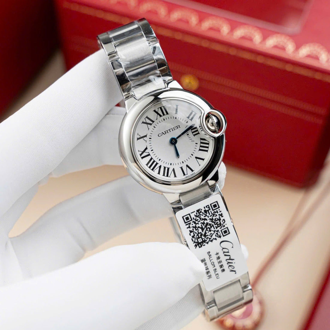 CARTIER BALLON BLEU DE 28 MM - Montre Cartier - Femme - VEM750