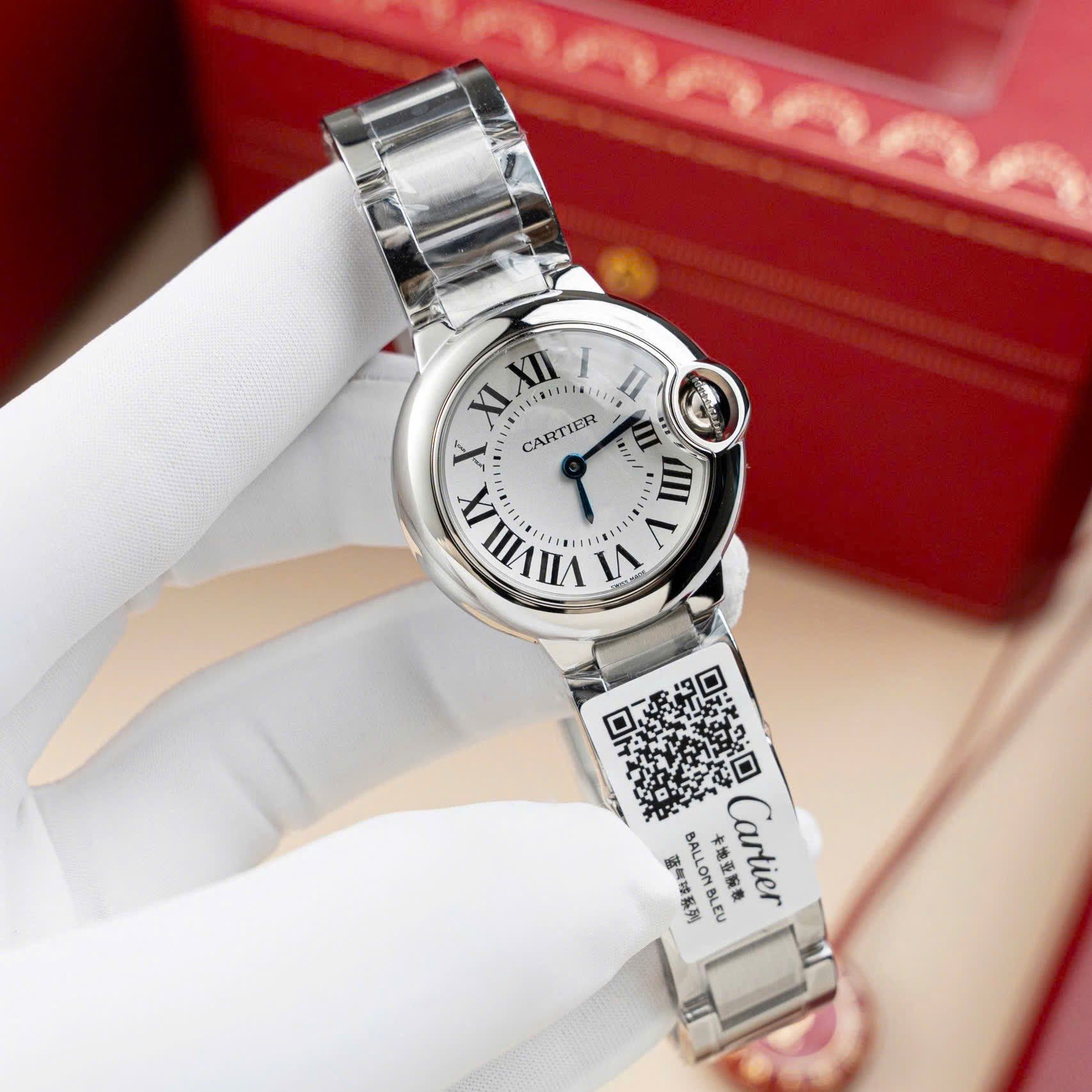 CARTIER BALLON BLEU DE 28 MM - Montre Cartier - Femme - VEM750